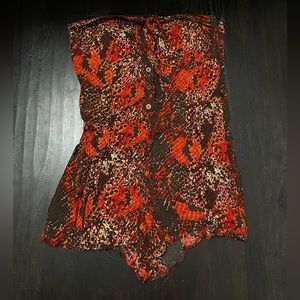 Marilyn Monroe Snakeskin Romper